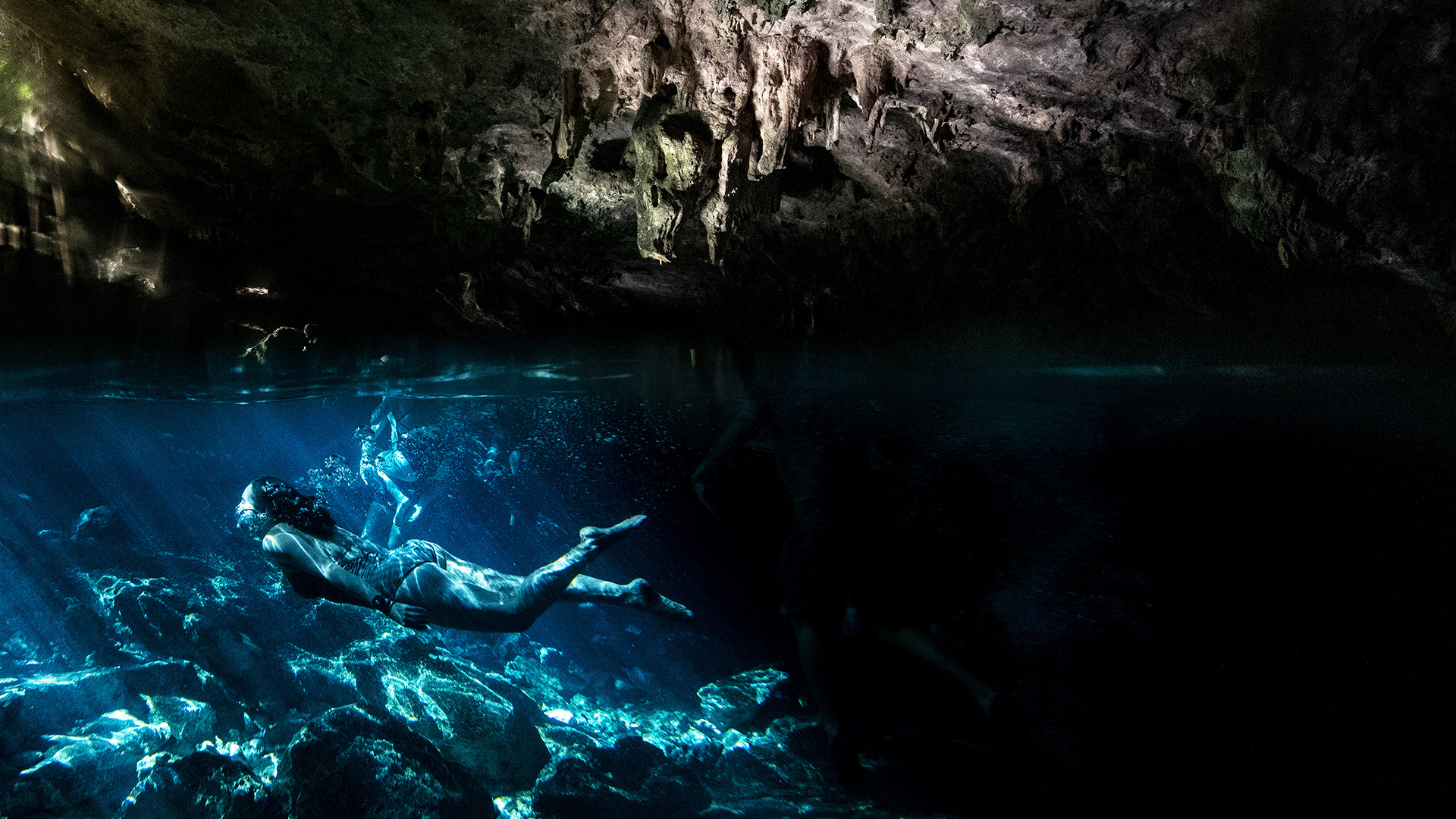 Sinkholes and Underwater Caves Rival Tulum’s Caribbean Beaches